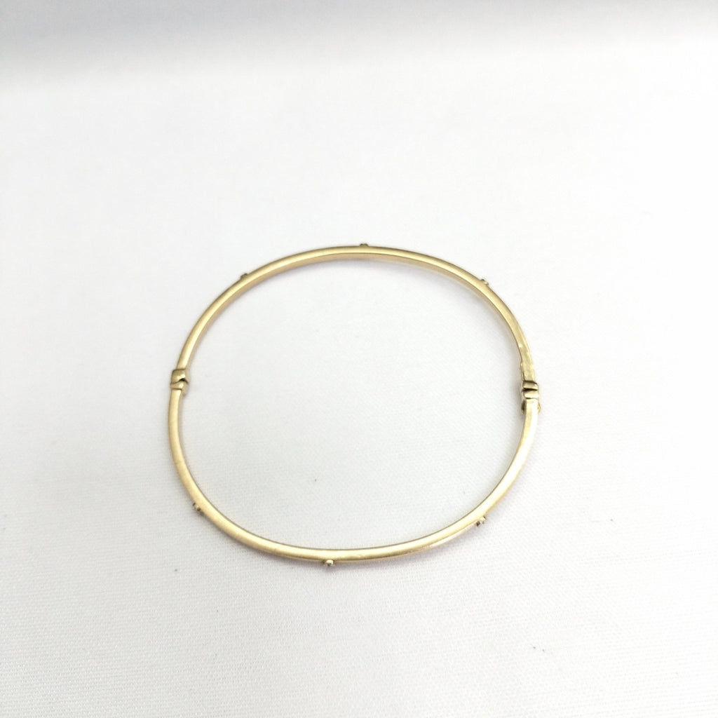 PULSERA RIGIDA ORO 14 K 3,20 GRMS (SEMINUEVO)