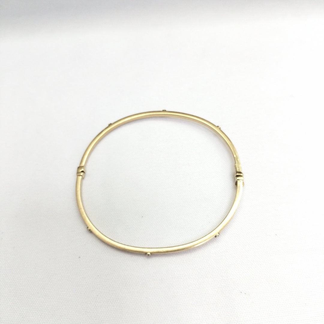 PULSERA RIGIDA ORO 14 K 3,20 GRMS (SEMINUEVO)
