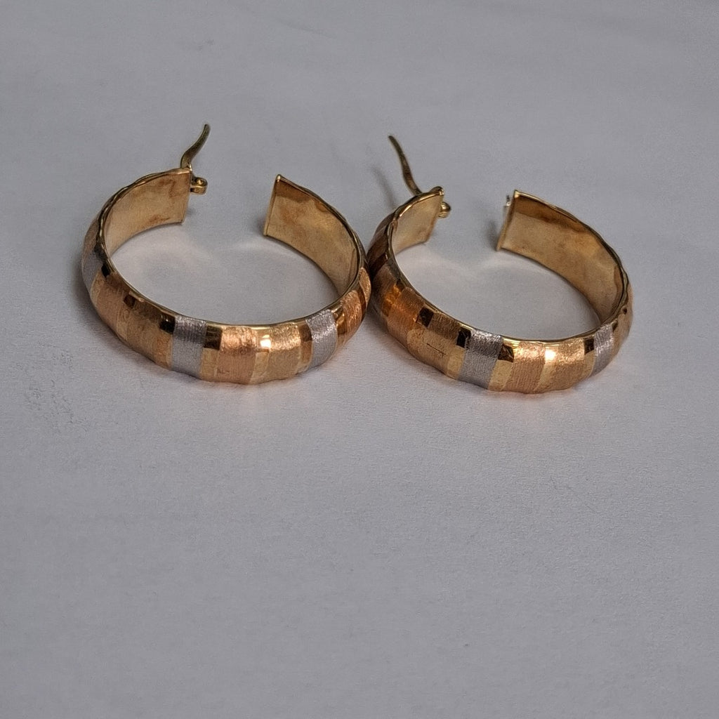 ARRACADAS PAR ORO 14 K 4,60 GRMS (SEMINUEVO)