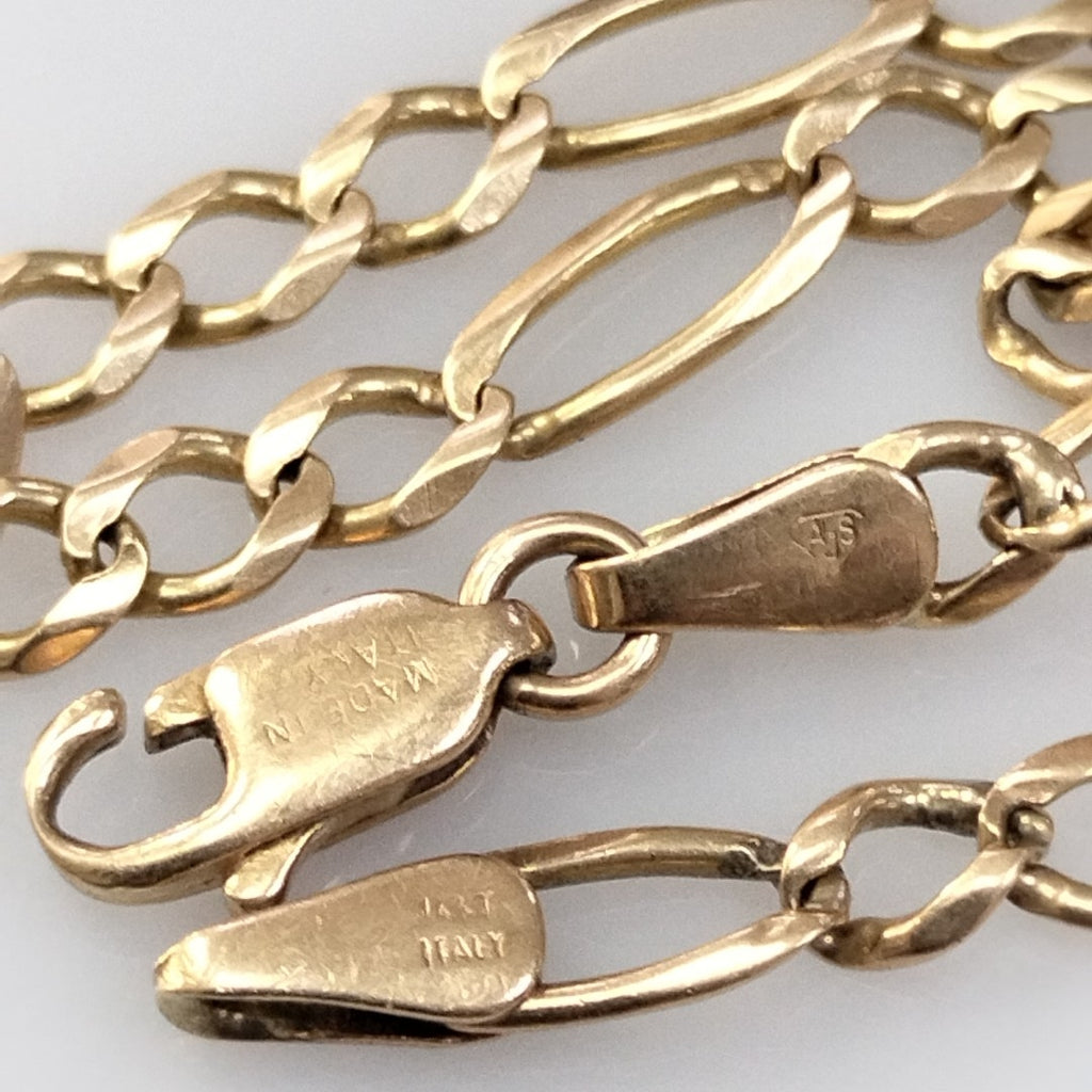 PULSERA ORO 14 K 3.6 GRMS (SEMINUEVO)