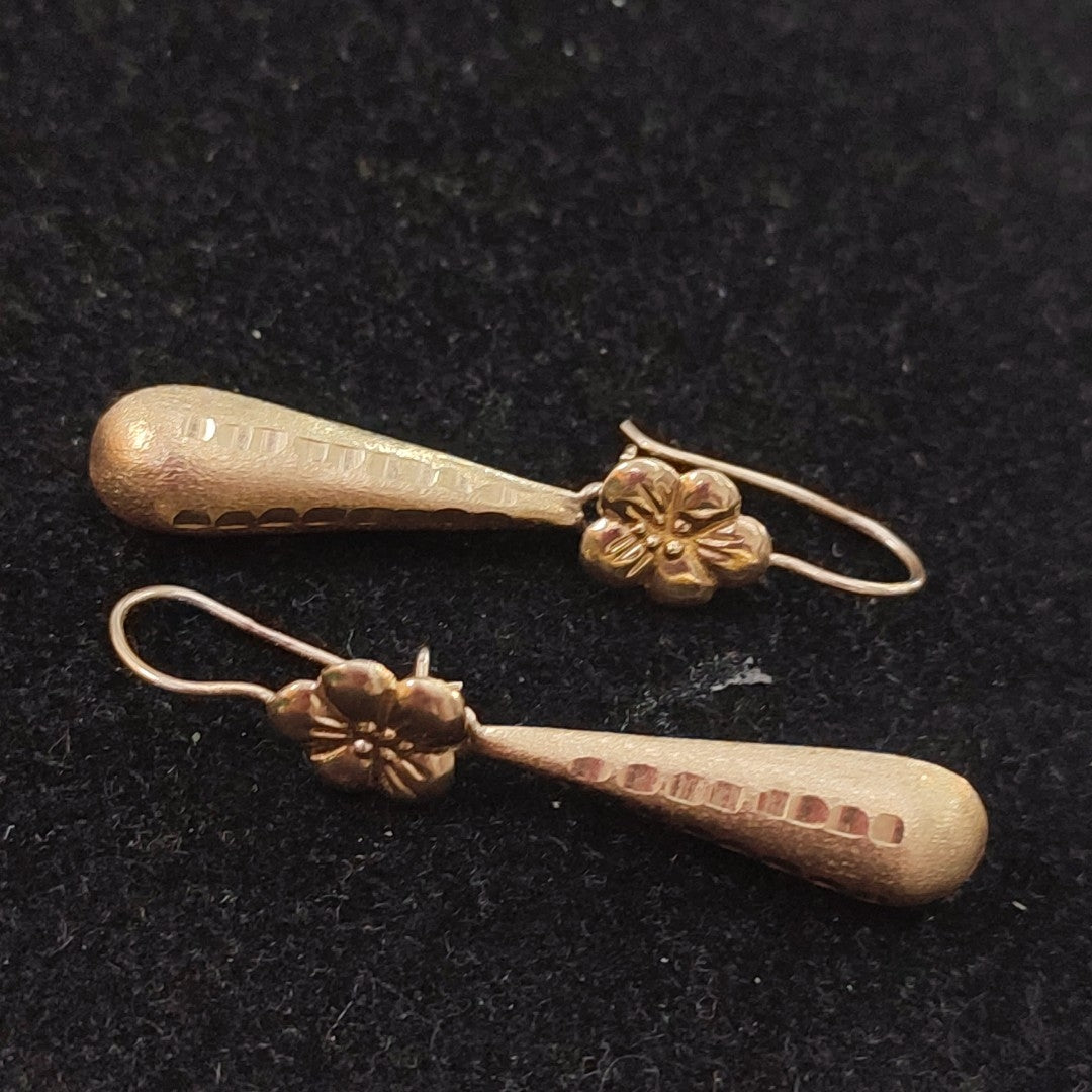 ARETES PAR ORO 10 K 3,20 GRMS (SEMINUEVO)