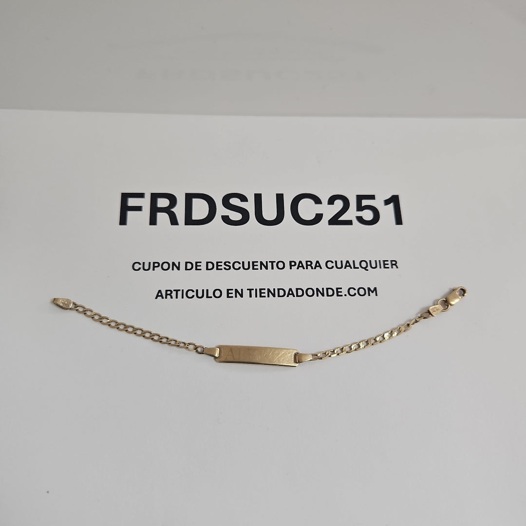 ESCLAVA ORO 10 K 1.9 GRMS (SEMINUEVO)