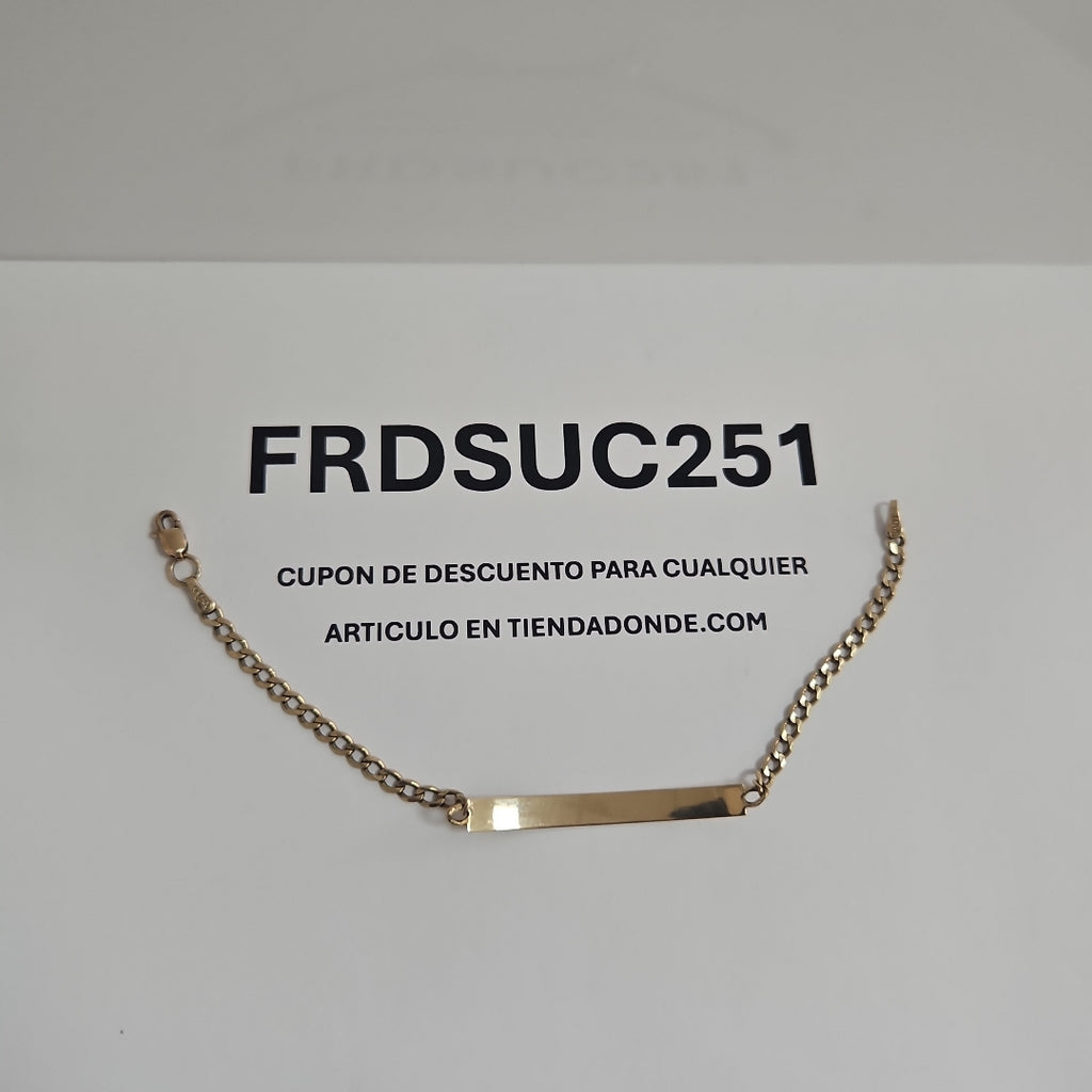 ESCLAVA ORO 10 K 3.1 GRMS (SEMINUEVO)