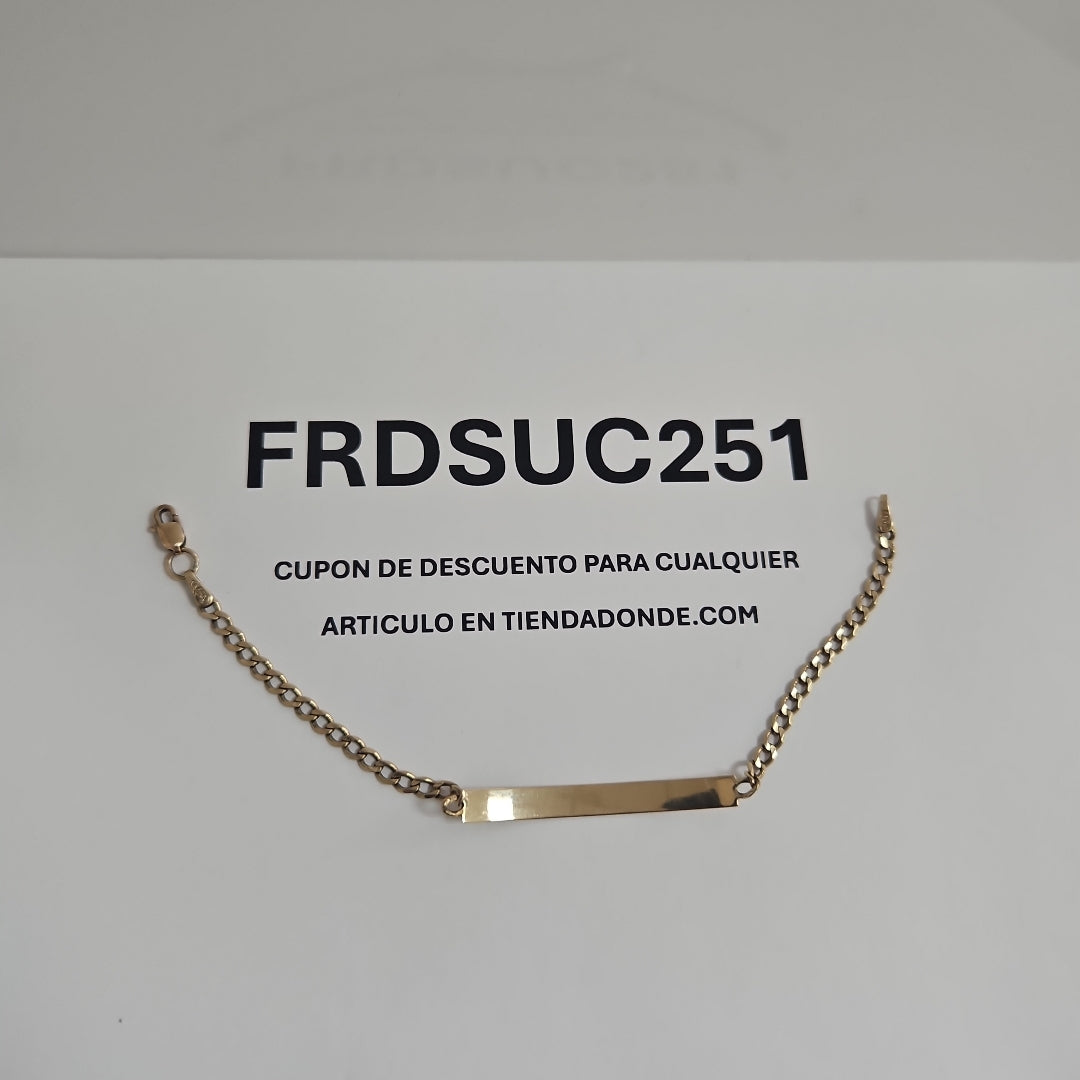 ESCLAVA ORO 10 K 3.1 GRMS (SEMINUEVO)