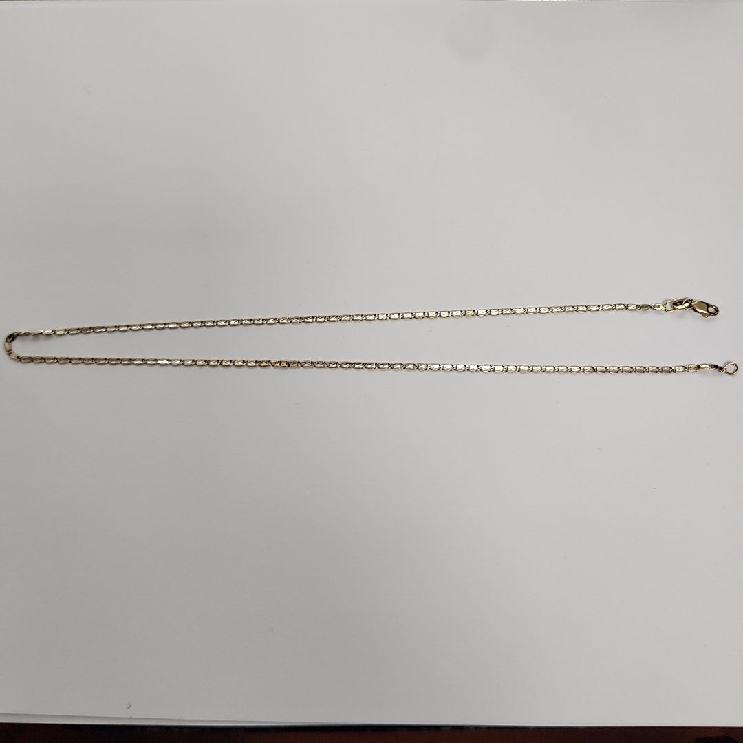 CADENA ORO 14 K 3.7 GRMS (SEMINUEVO)