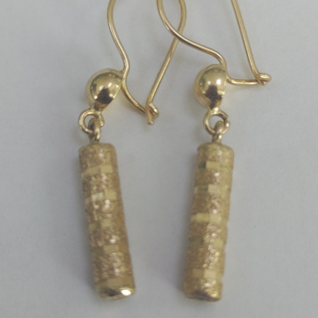 ARETES PAR ORO 14 K 2.6 GRMS (SEMINUEVO)