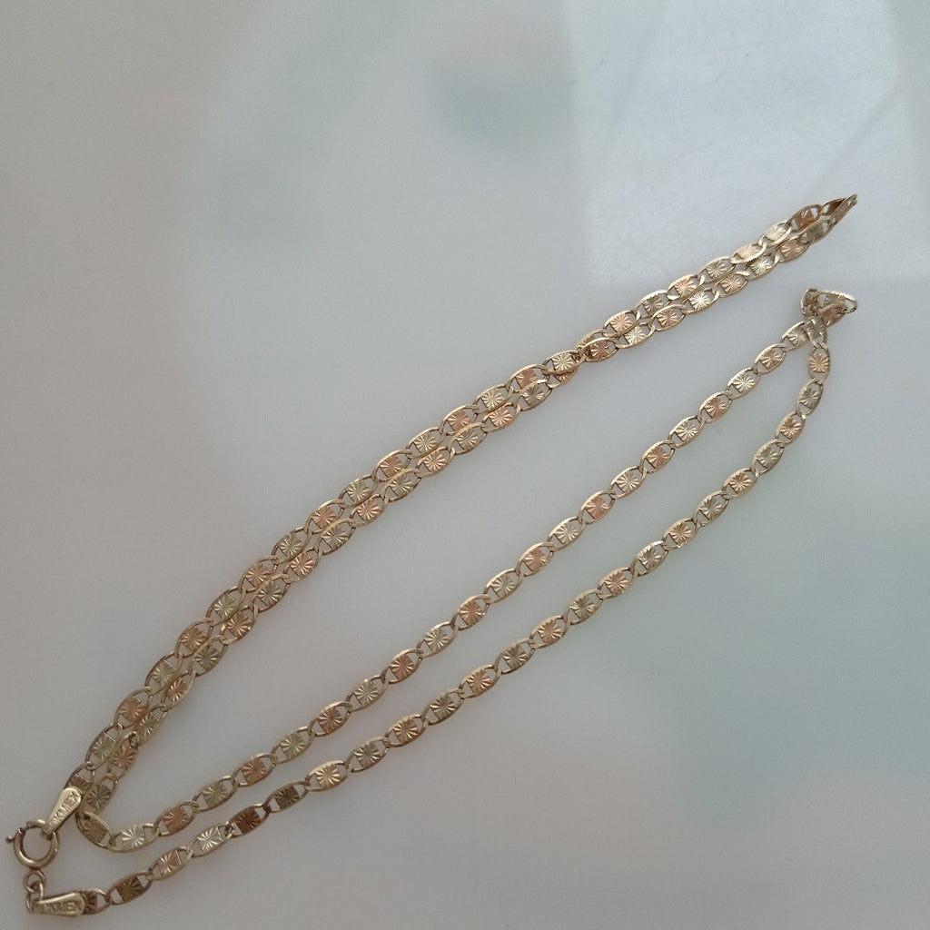 CADENA ORO 10 K 4.3 GRMS (SEMINUEVO)