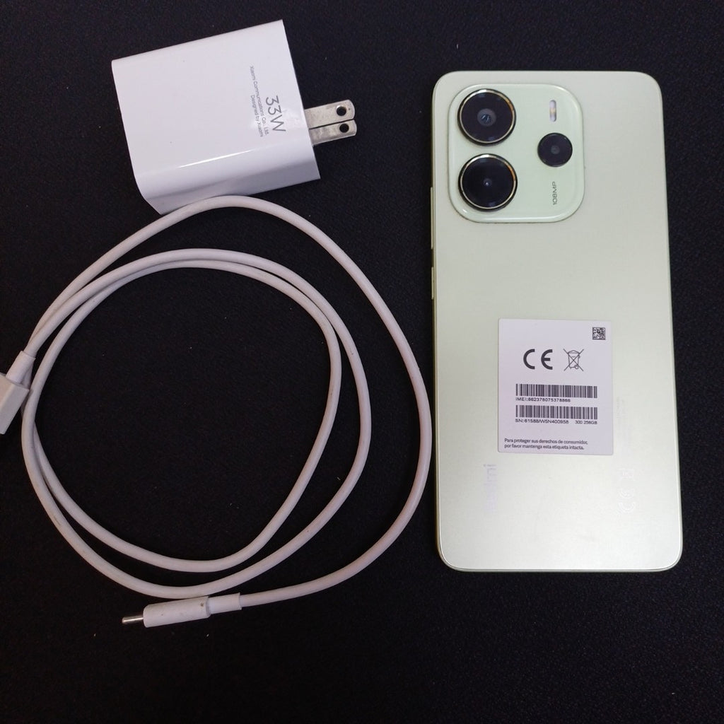 CELULAR XIAOMI REDMI NOTE 14 24117RN76L (2025) 256 GB 8 GB RAM (SEMINUEVO)
