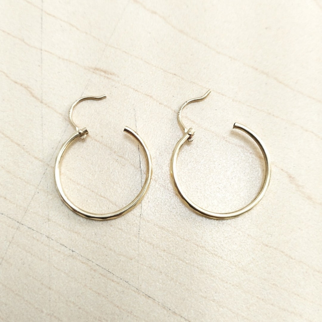 ARRACADAS PAR ORO 14 K 1,00 GRMS (SEMINUEVO)