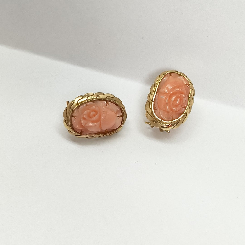ARETES PAR ORO 14 K 6.3 GRMS (SEMINUEVO)