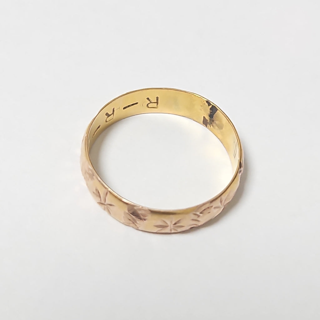 ANILLO ORO 10 K 3,00 GRMS (SEMINUEVO)