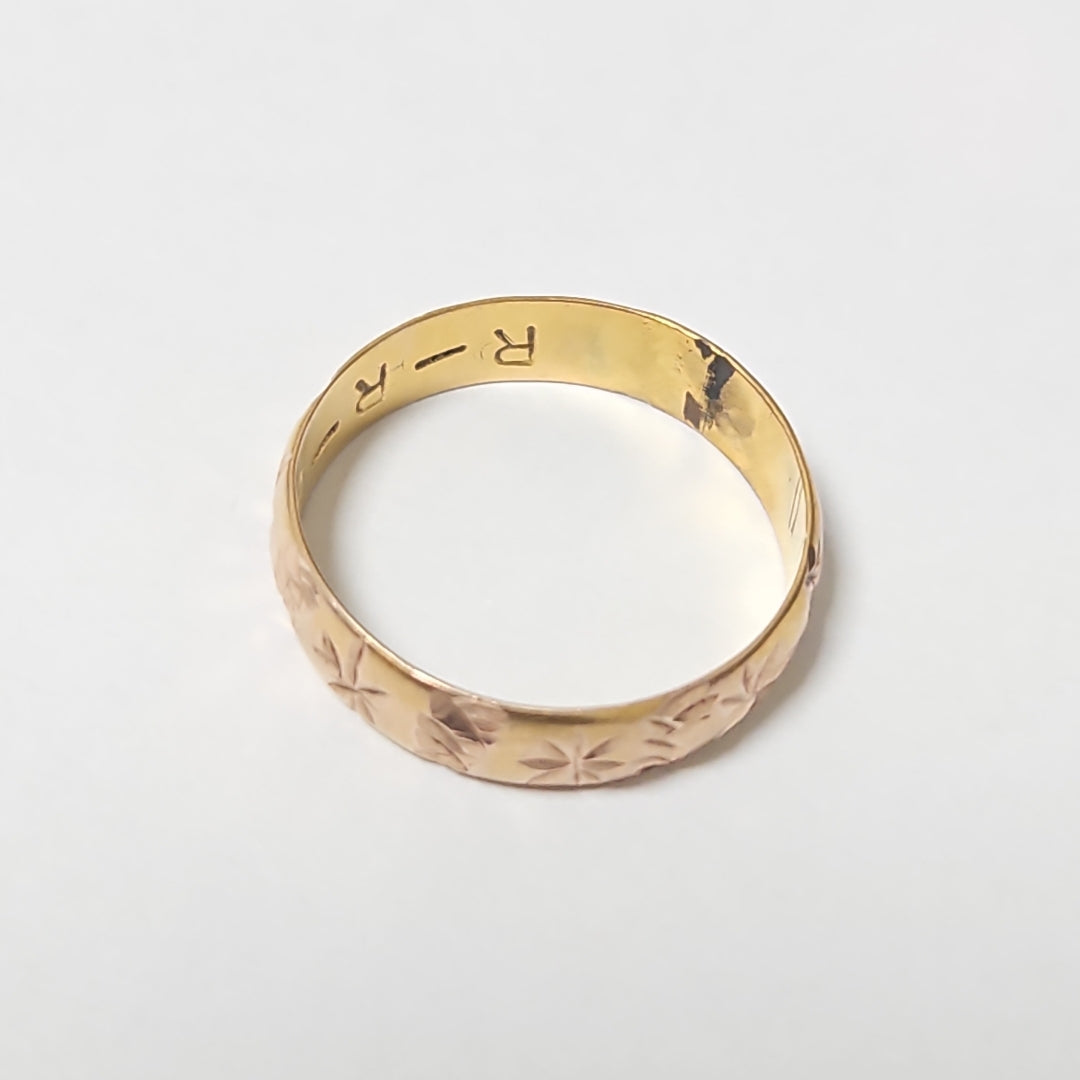ANILLO ORO 10 K 3,00 GRMS (SEMINUEVO)