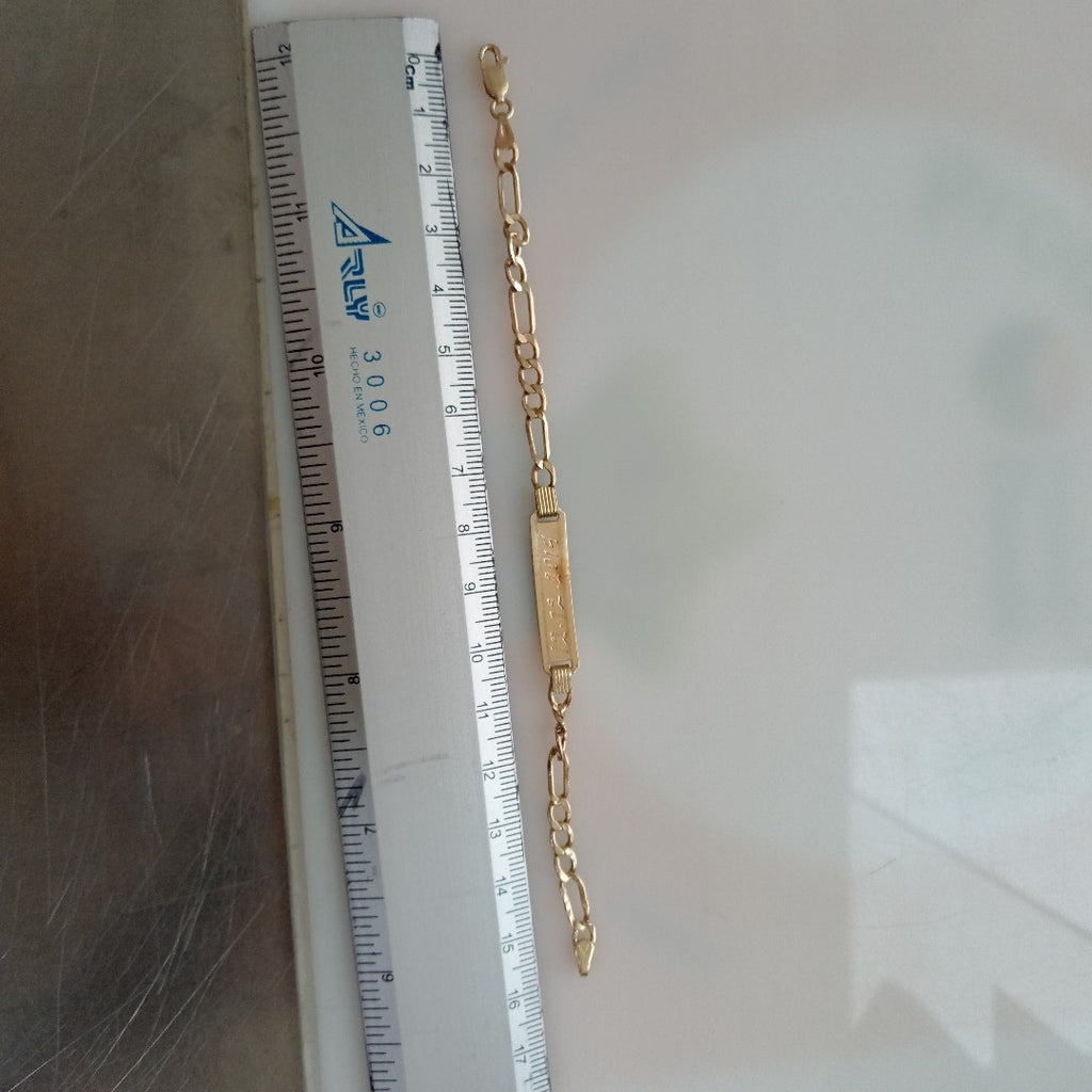 ESCLAVA ORO 14 K 4.1 GRMS (SEMINUEVO)