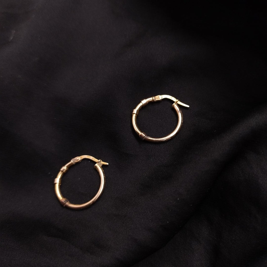 ARRACADAS PAR ORO 14 K 2,30 GRMS (SEMINUEVO)