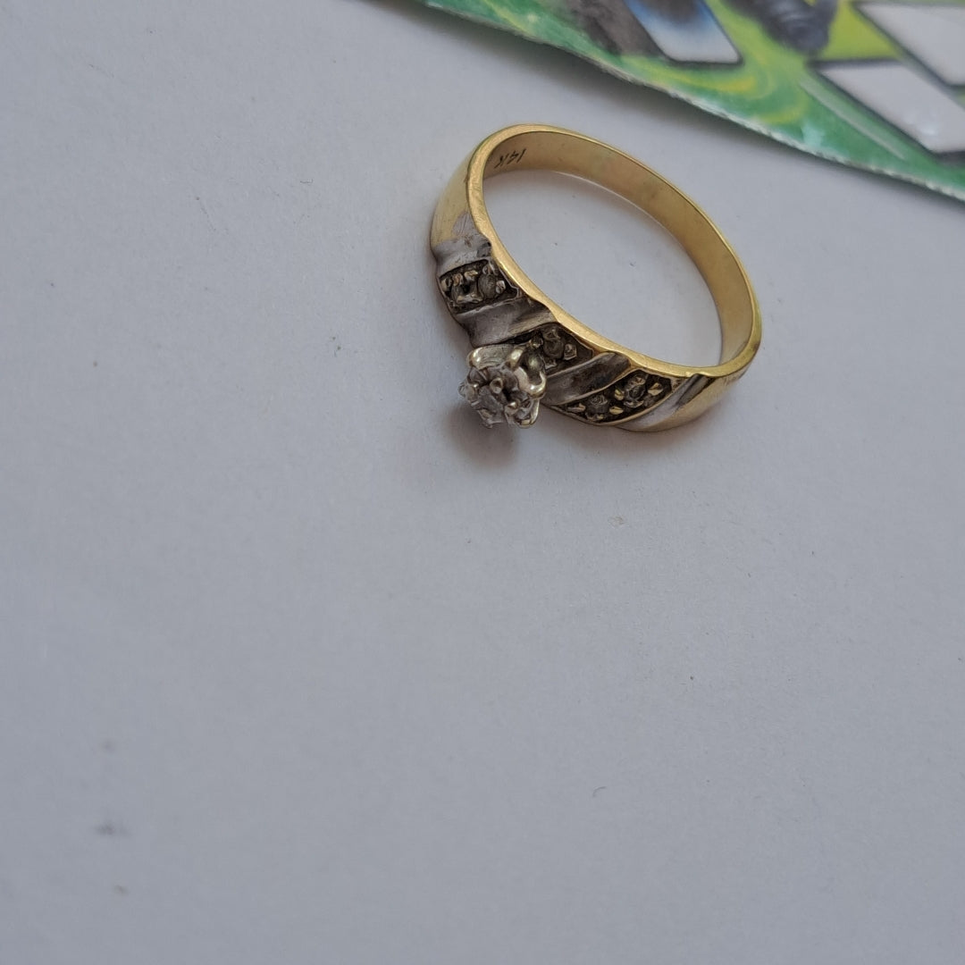 ANILLITO ORO 14 K 3,40 GRMS (SEMINUEVO)