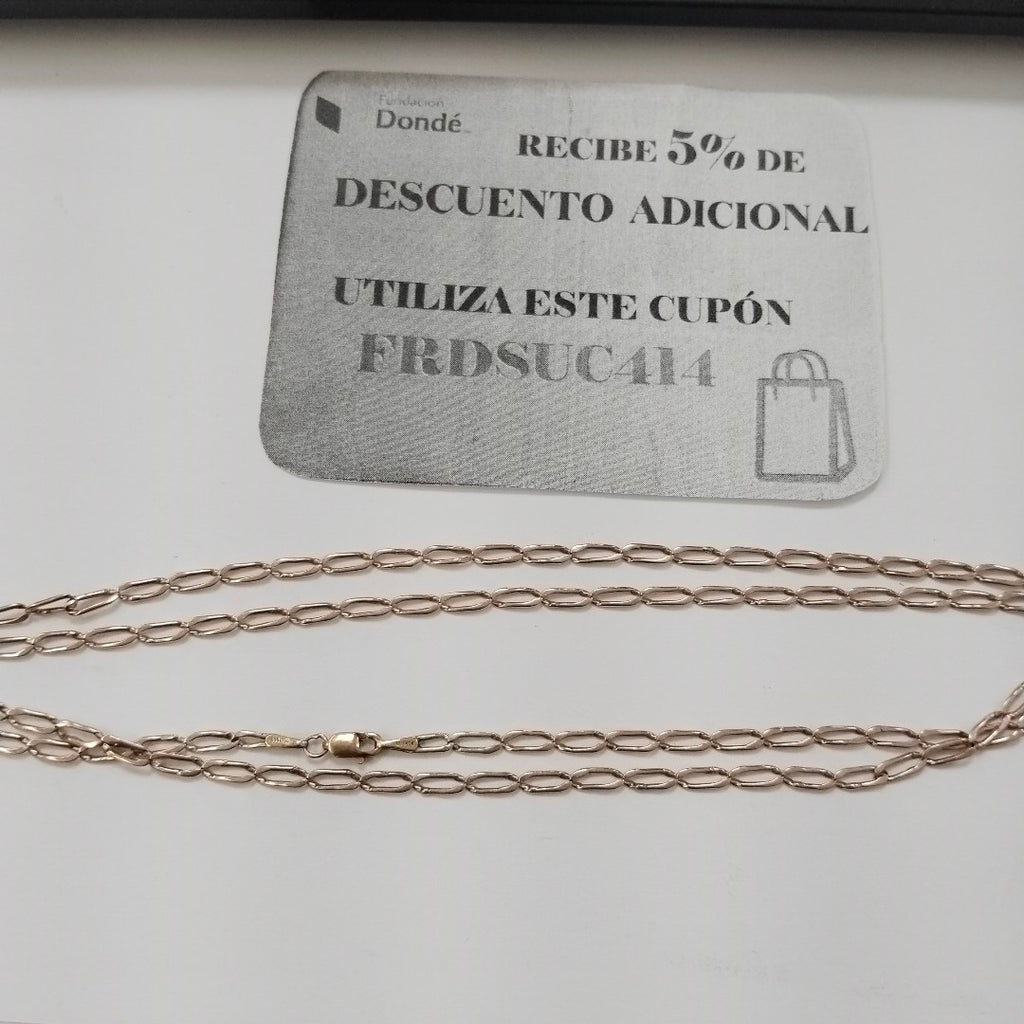 CADENA ORO 8 K 8.7 GRMS (SEMINUEVO)