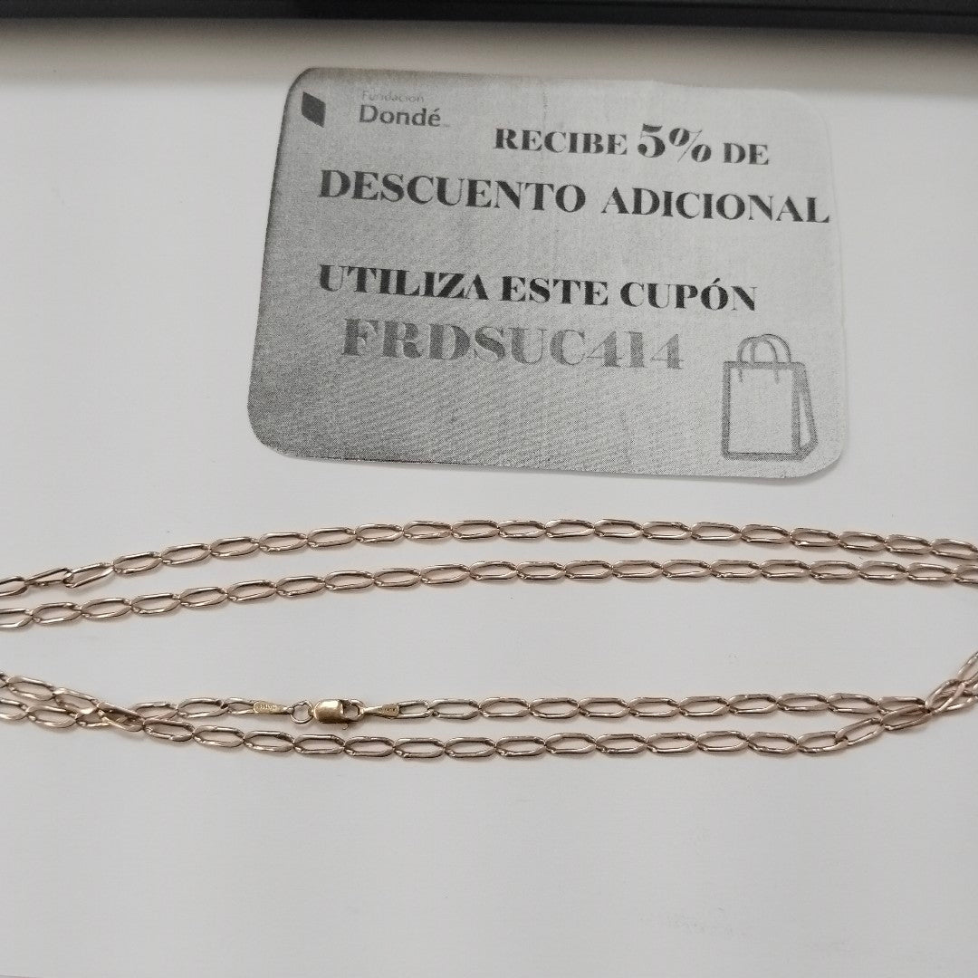 CADENA ORO 8 K 8.7 GRMS (SEMINUEVO)