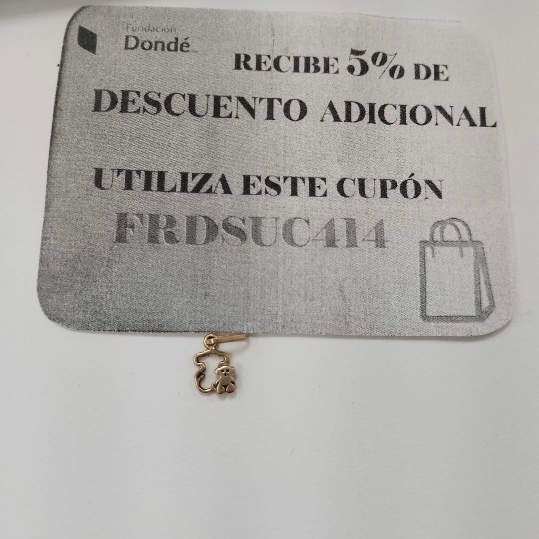 DIJE ORO 10 K 0.6 GRMS (SEMINUEVO)