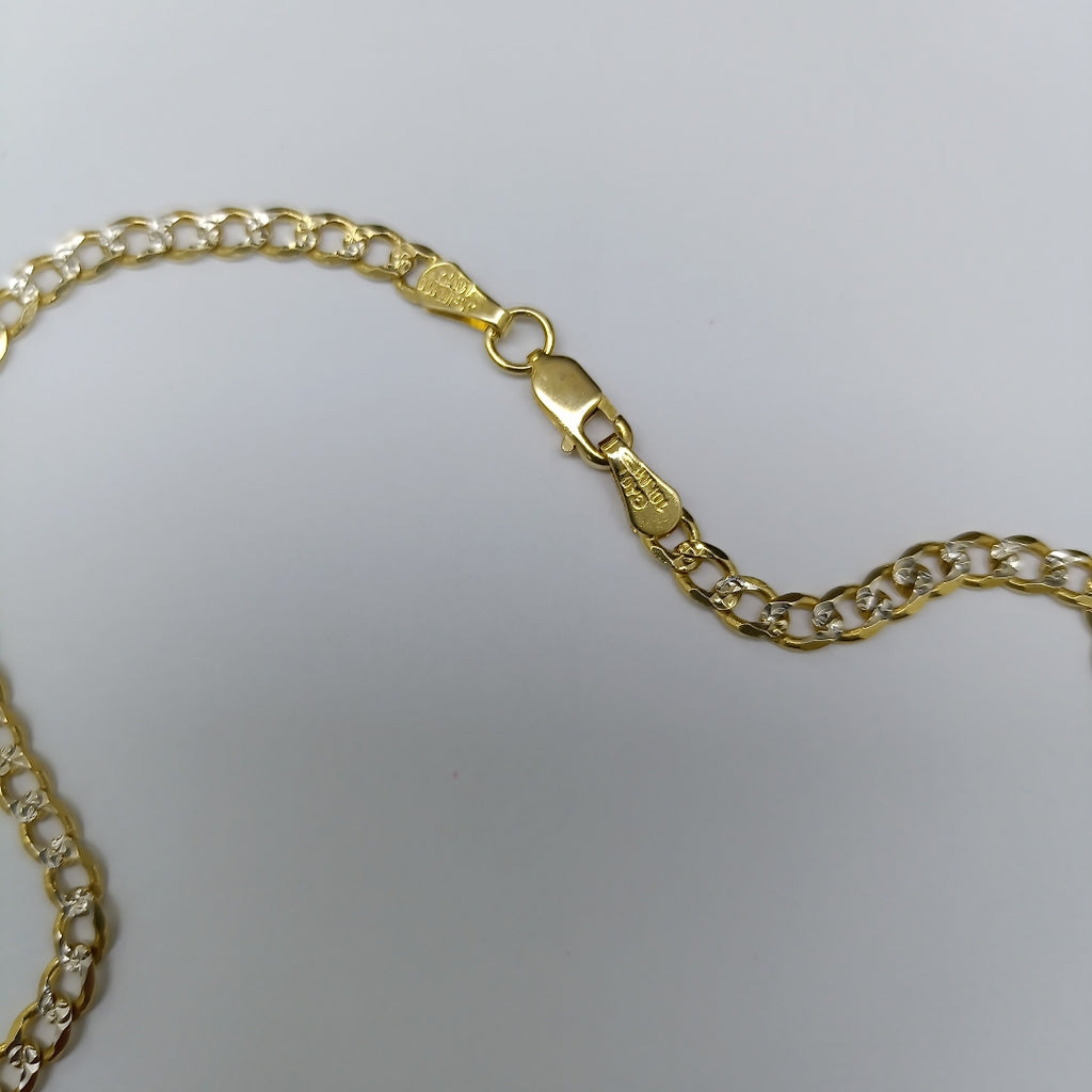 CADENA ORO, RODIADO 10 K 14.7 GRMS (SEMINUEVO)