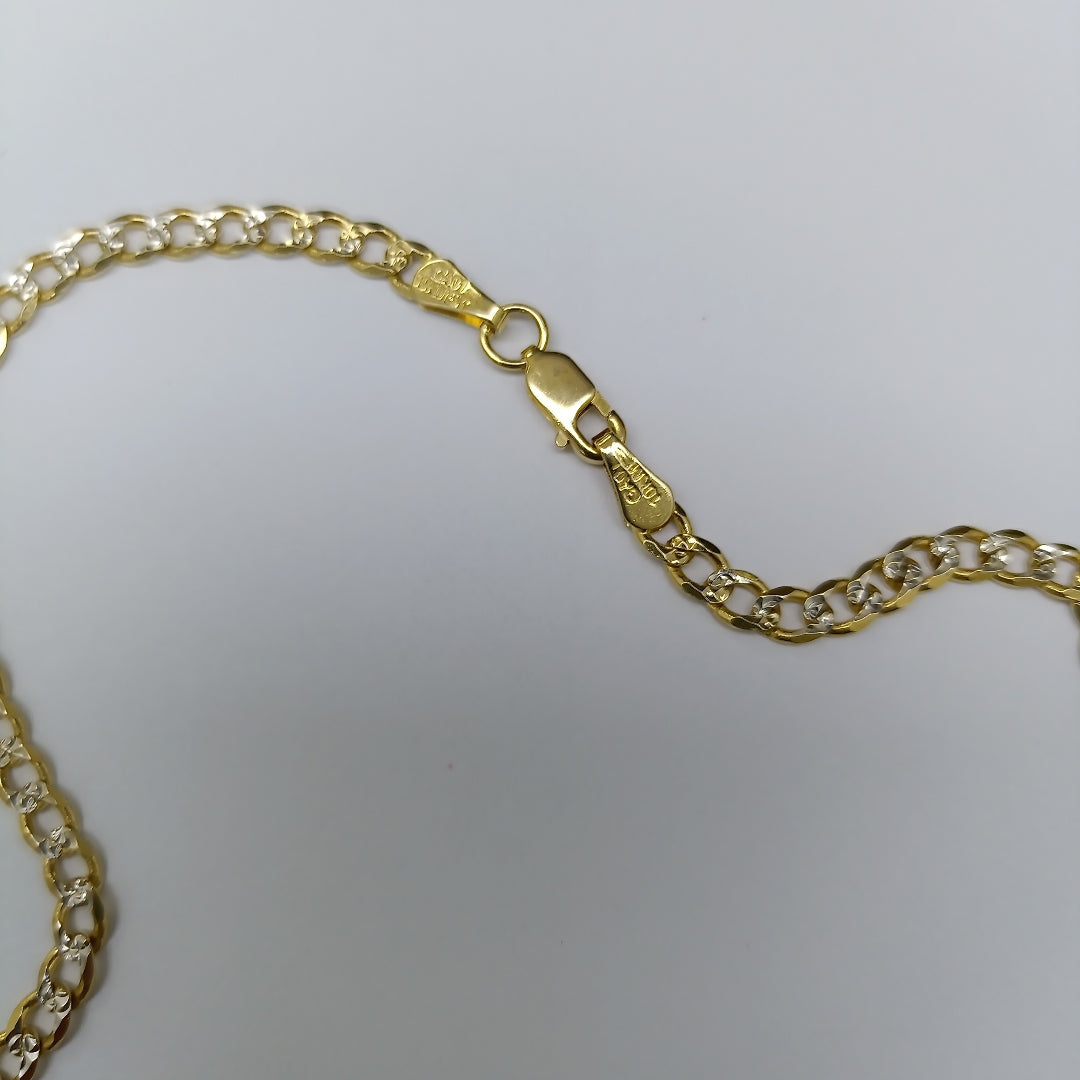 CADENA ORO, RODIADO 10 K 14.7 GRMS (SEMINUEVO)