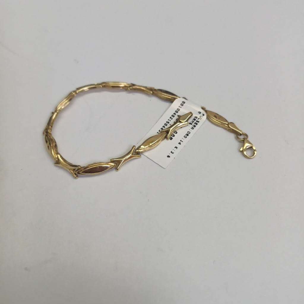 PULSERA ORO 14 K 3,60 GRMS (SEMINUEVO)
