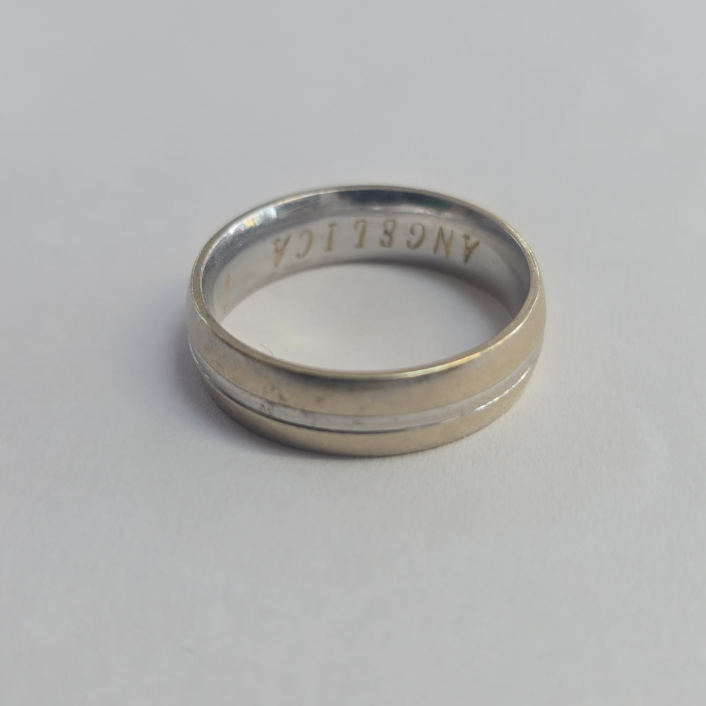 ARGOLLA ORO 14 K 3.9 GRMS (SEMINUEVO)