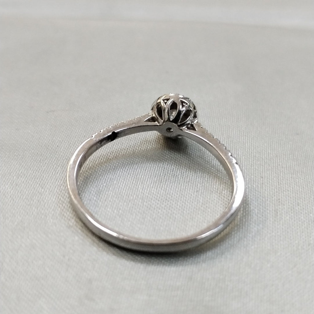 ANILLITO ORO,ORO BLANCO 14 K 2,40 GRMS (SEMINUEVO)