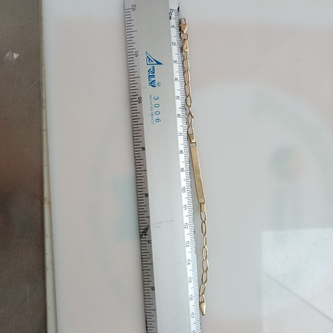 ESCLAVA ORO 14 K 3,00 GRMS (SEMINUEVO)