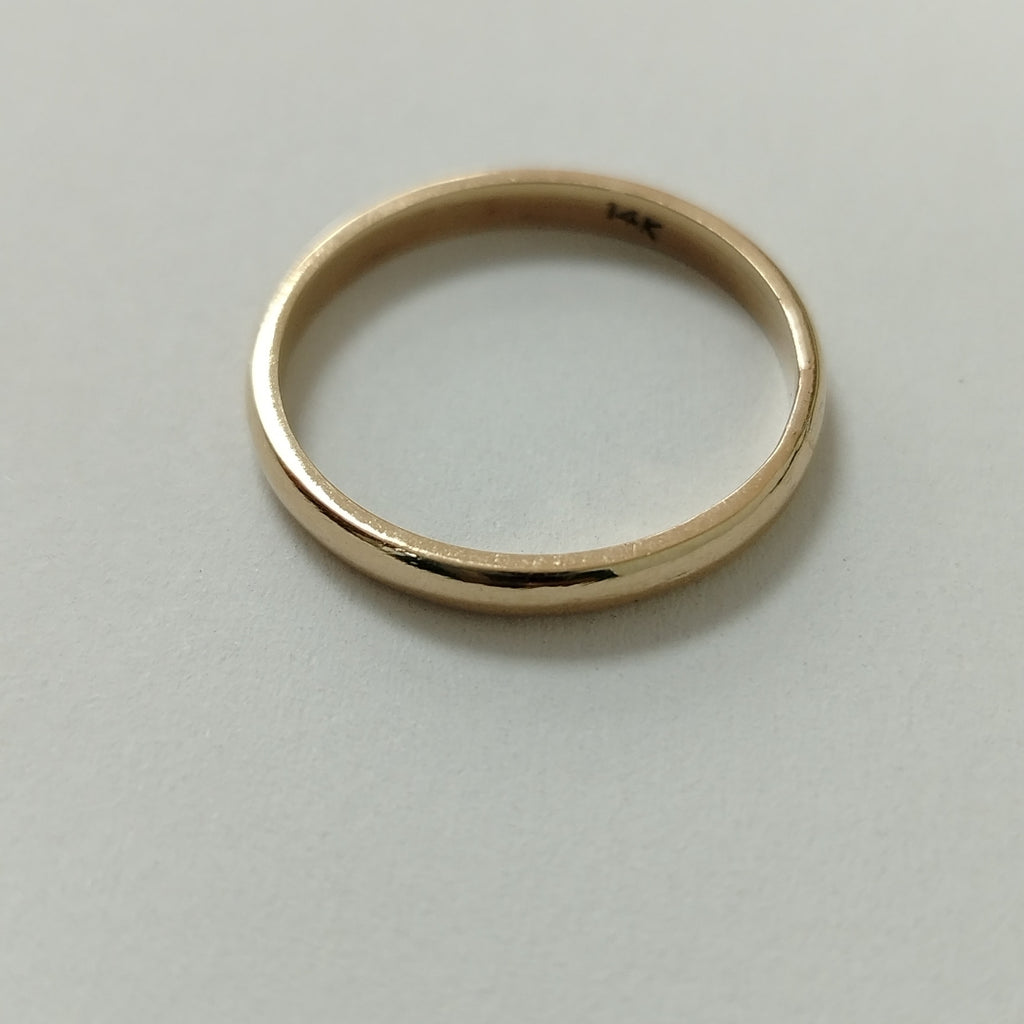 ARGOLLA ORO 14 K 2.8 GRMS (SEMINUEVO)