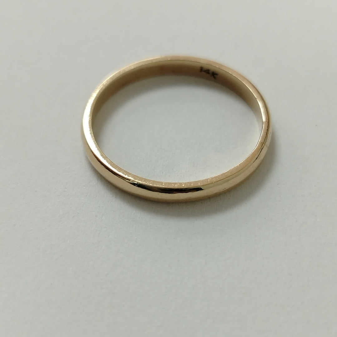 ARGOLLA ORO 14 K 2.8 GRMS (SEMINUEVO)
