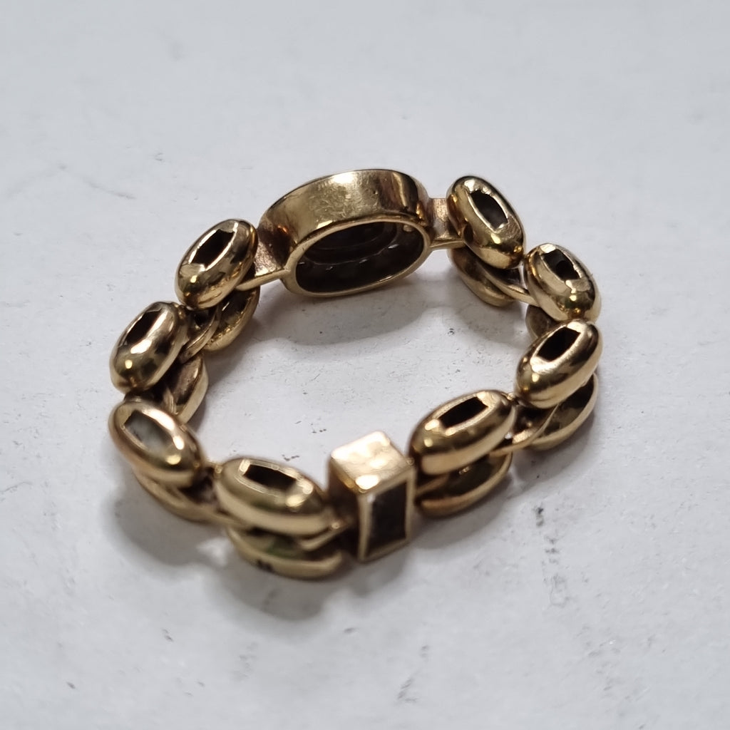 ANILLO ORO 14 K 4.4 GRMS (SEMINUEVO)
