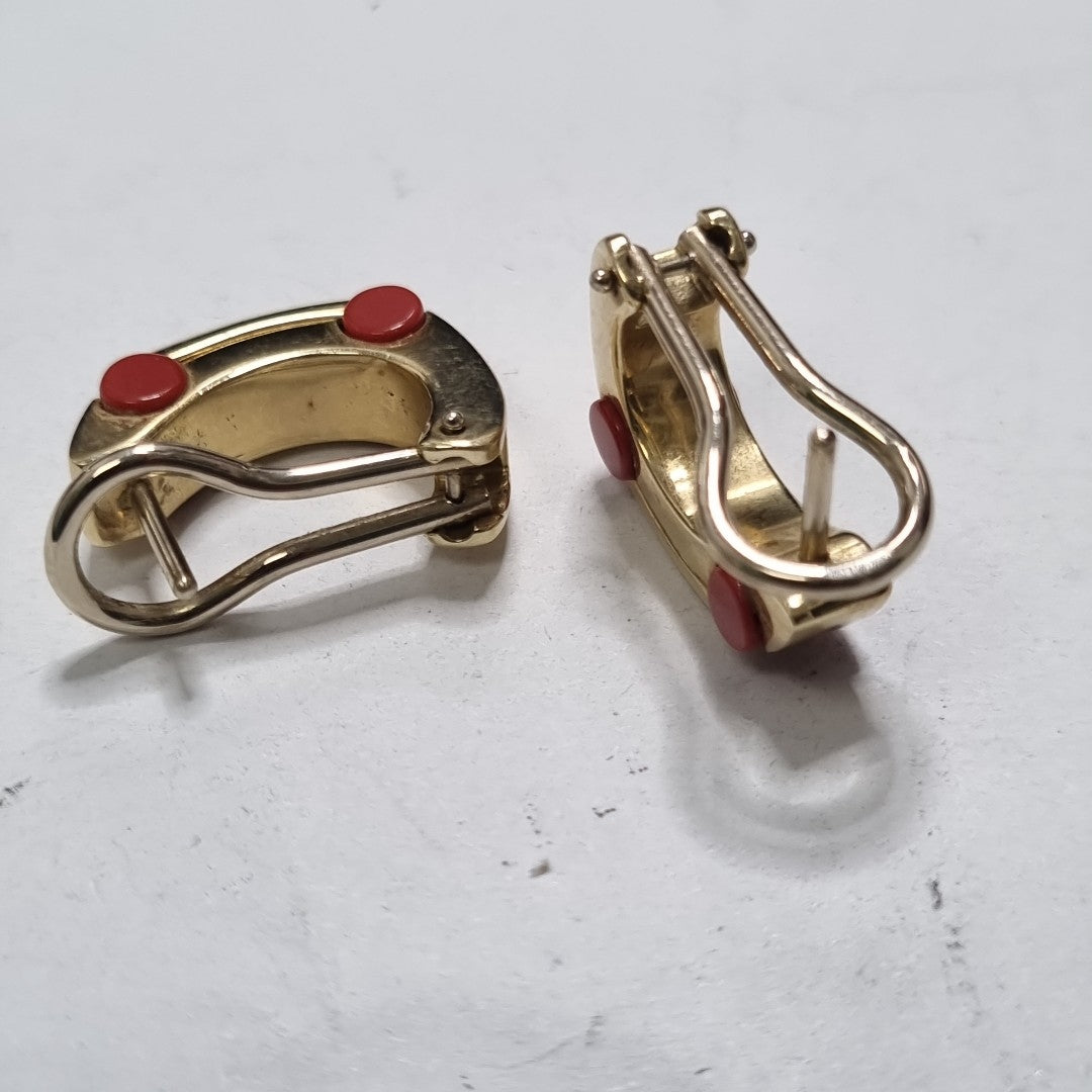 ARETES PAR ORO 14 K 7.7 GRMS (SEMINUEVO)