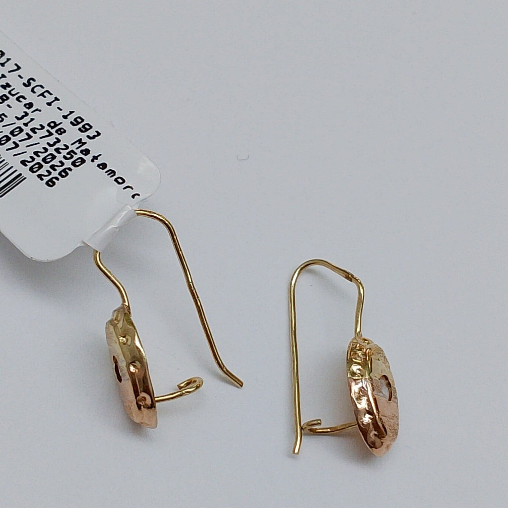 ARETES PAR ORO 10 K 0.9 GRMS (SEMINUEVO)