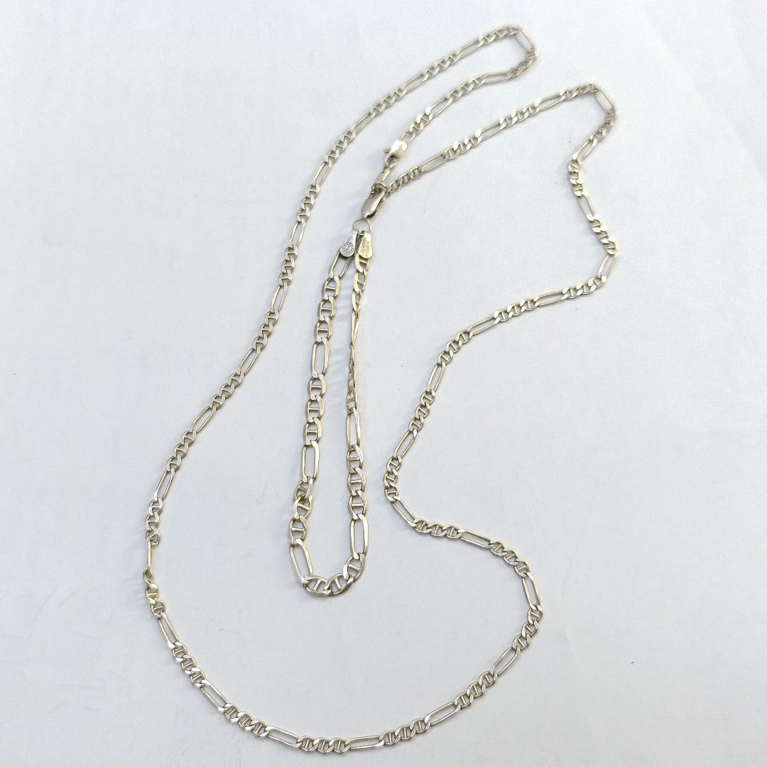 CADENA, PULSERA PLATA 12.7 GRMS (SEMINUEVO)