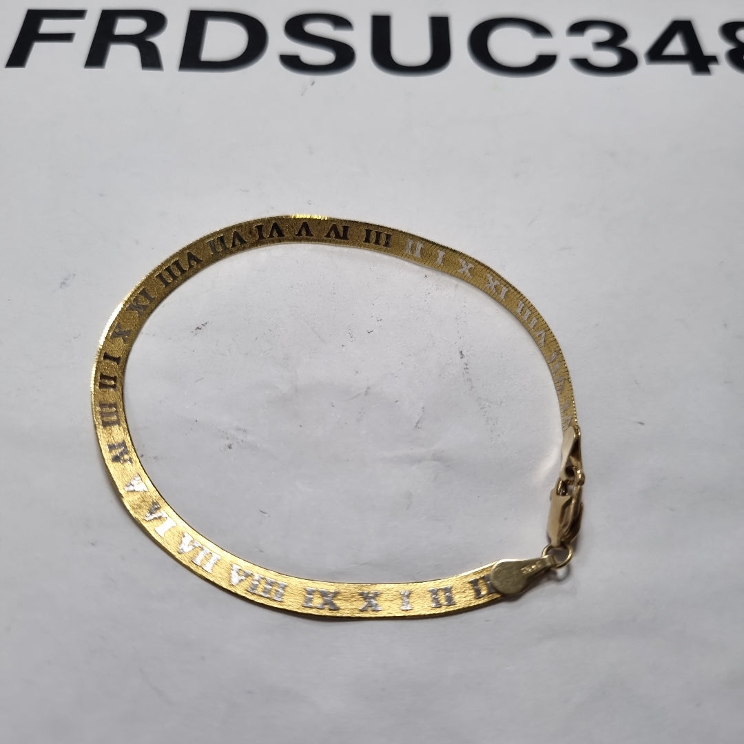 PULSERA ORO 14 K 3.1 GRMS (SEMINUEVO)