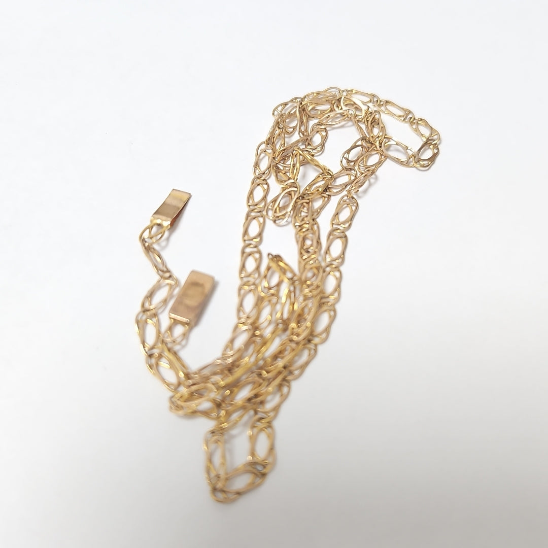 CADENA ORO 10 K 4,90 GRMS (SEMINUEVO)