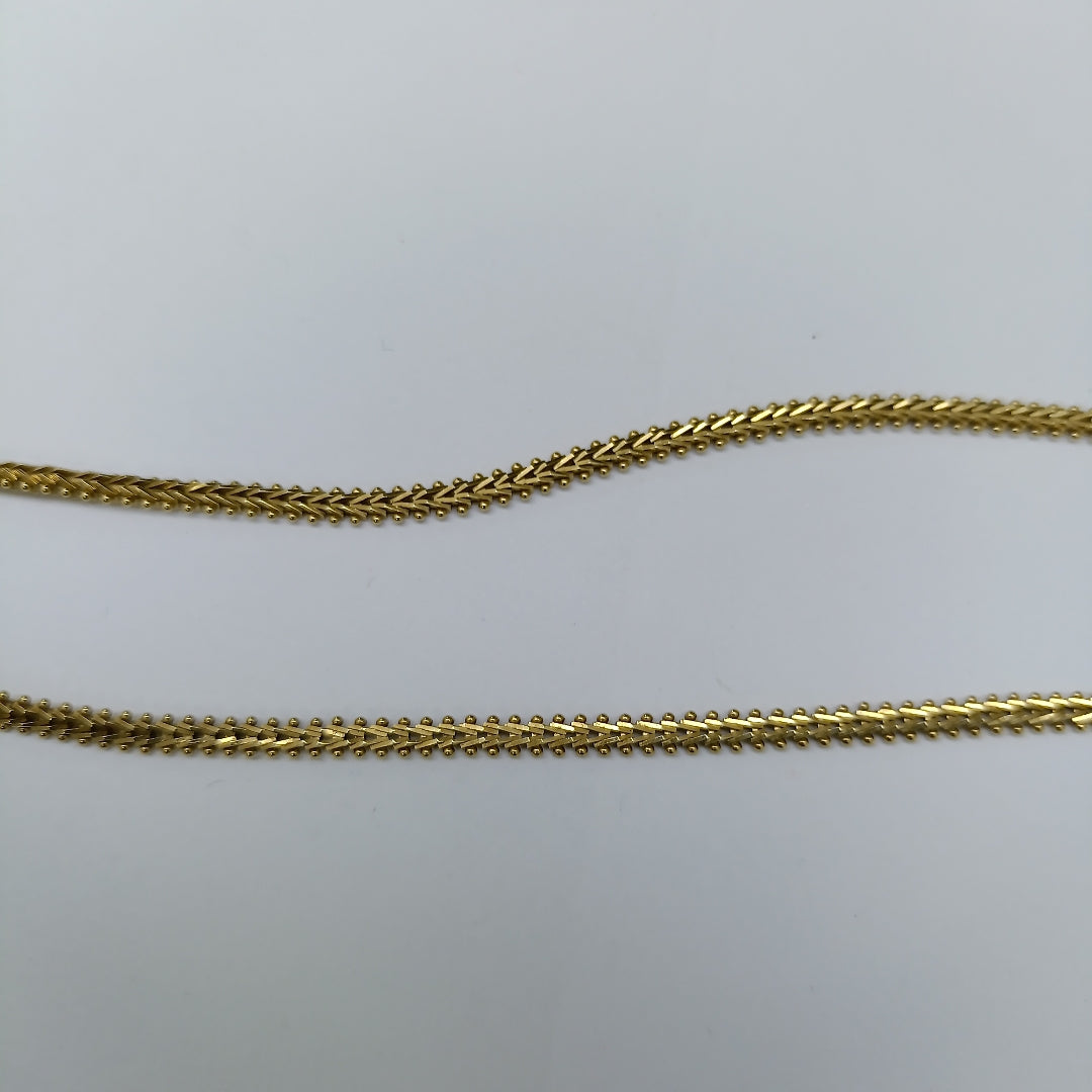 GARGANTILLA ORO 14 K 27.9 GRMS (SEMINUEVO)