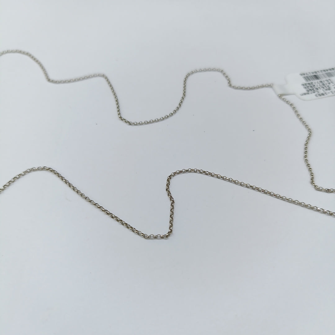 CADENA ORO BLANCO 14 K 1.5 GRMS (SEMINUEVO)