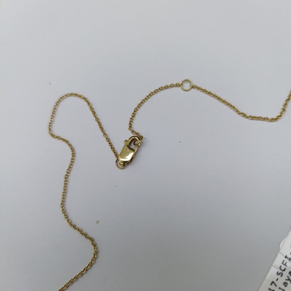 GARGANTILLA ORO 14 K 2.7 GRMS (SEMINUEVO)