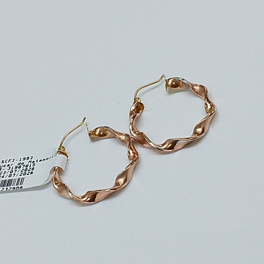 ARRACADAS PAR ORO 14 K 2.8 GRMS (SEMINUEVO)