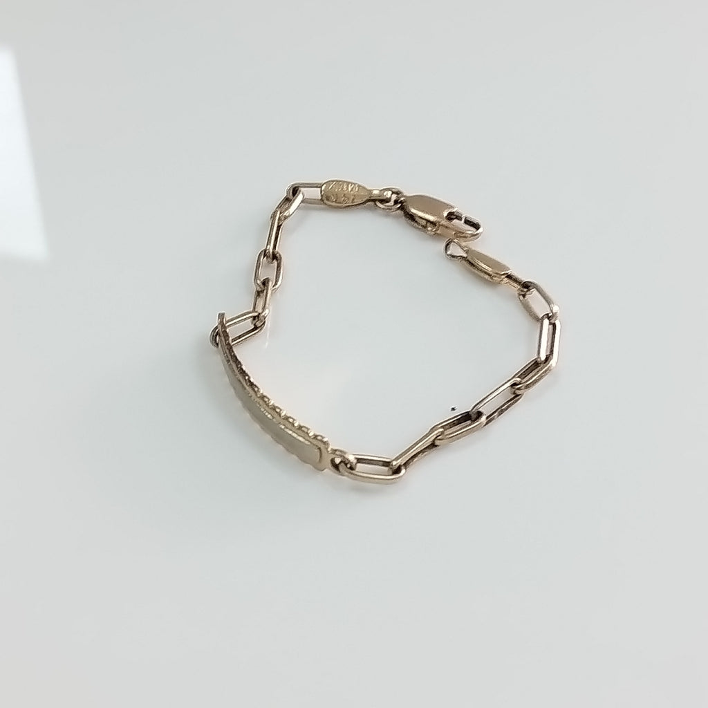 ESCLAVA ORO 14 K 3,30 GRMS (SEMINUEVO)