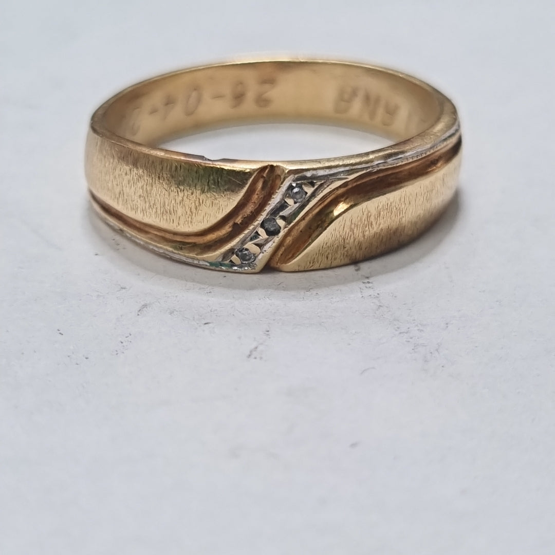 ARGOLLA ORO 14 K 6.7 GRMS (SEMINUEVO)