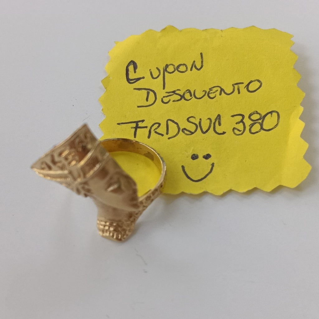 ANILLO ORO 14 K 6,40 GRMS (SEMINUEVO)