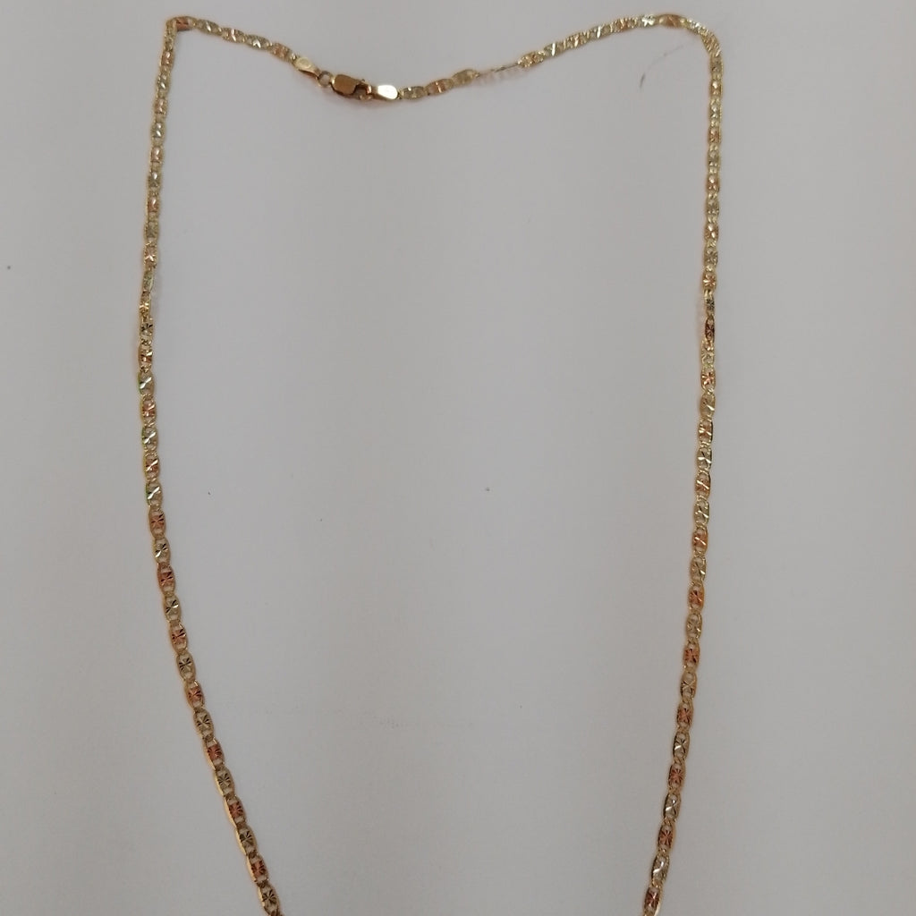 CADENA ORO COMBINADO 10 K 4,00 GRMS (SEMINUEVO)