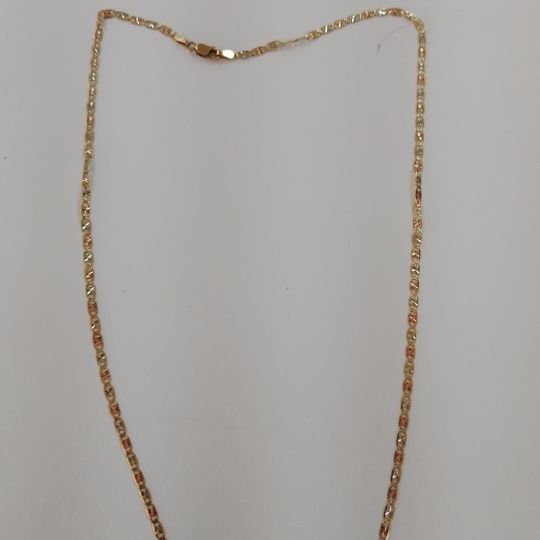 CADENA ORO COMBINADO 10 K 4,00 GRMS (SEMINUEVO)