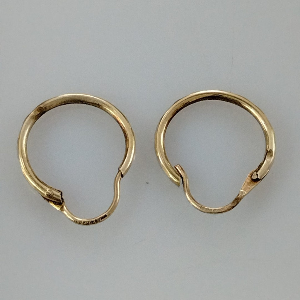 ARRACADAS PAR ORO 10 K 0.9 GRMS (SEMINUEVO)