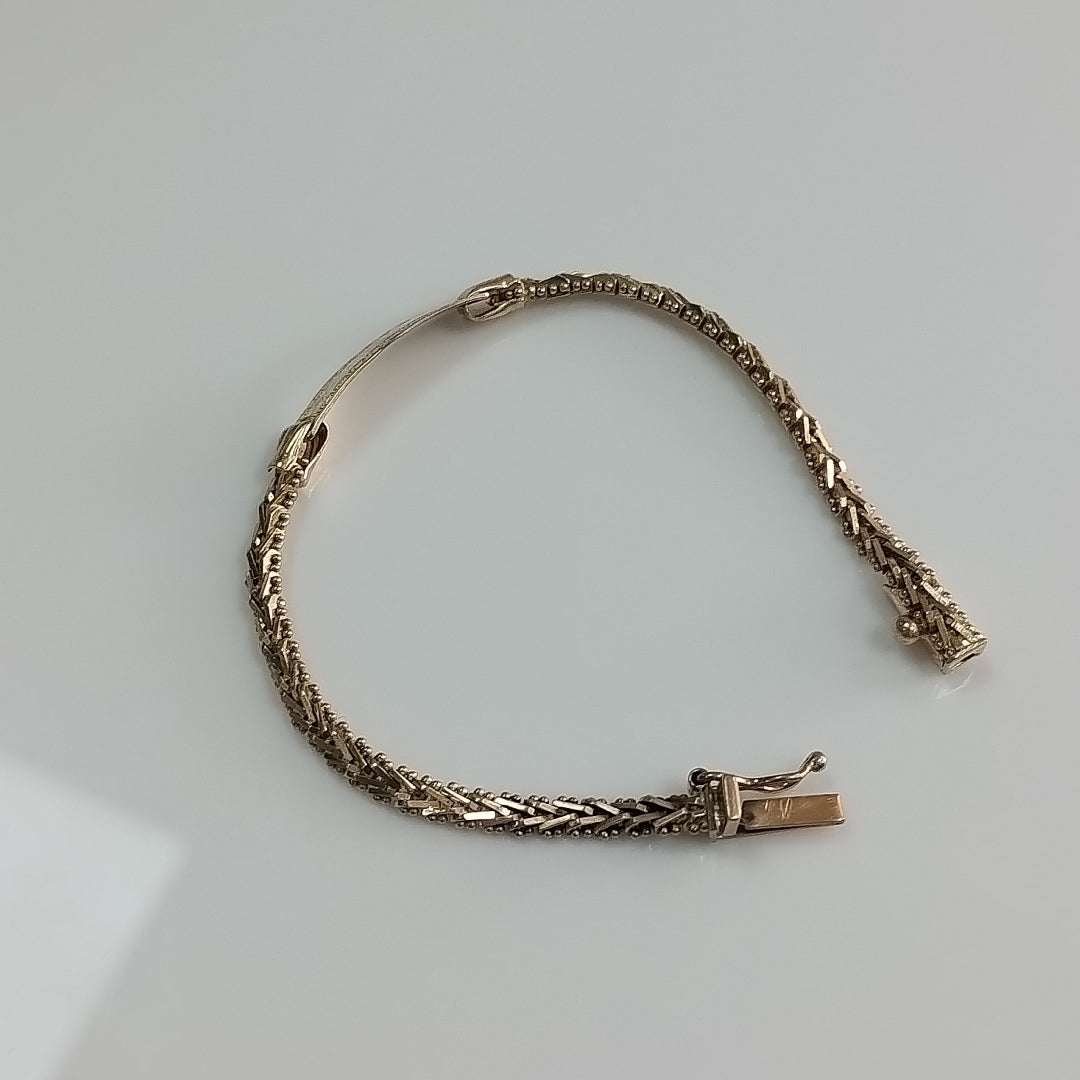 ESCLAVA ORO 14 K 4,10 GRMS (SEMINUEVO)