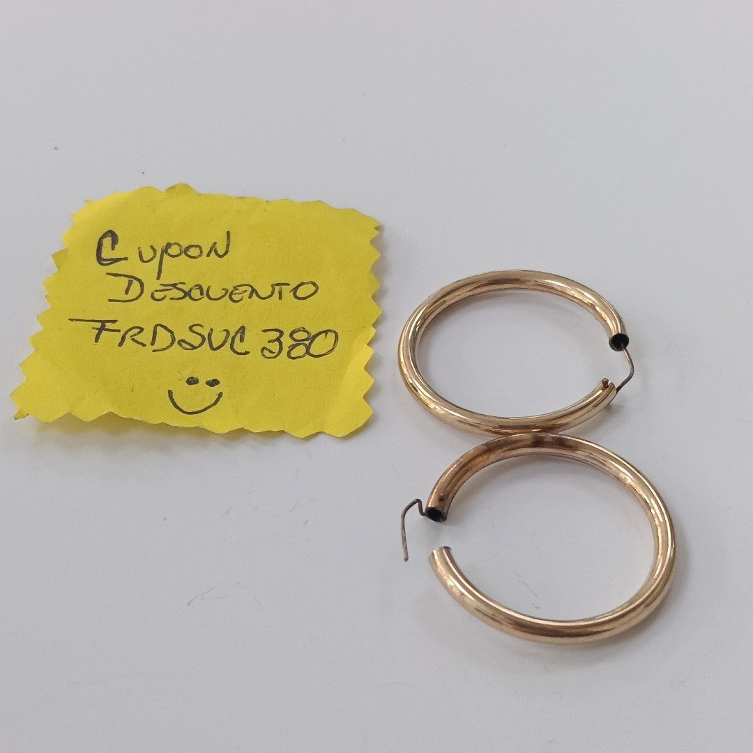 ARRACADAS PAR ORO 8 K 2.4 GRMS (SEMINUEVO)