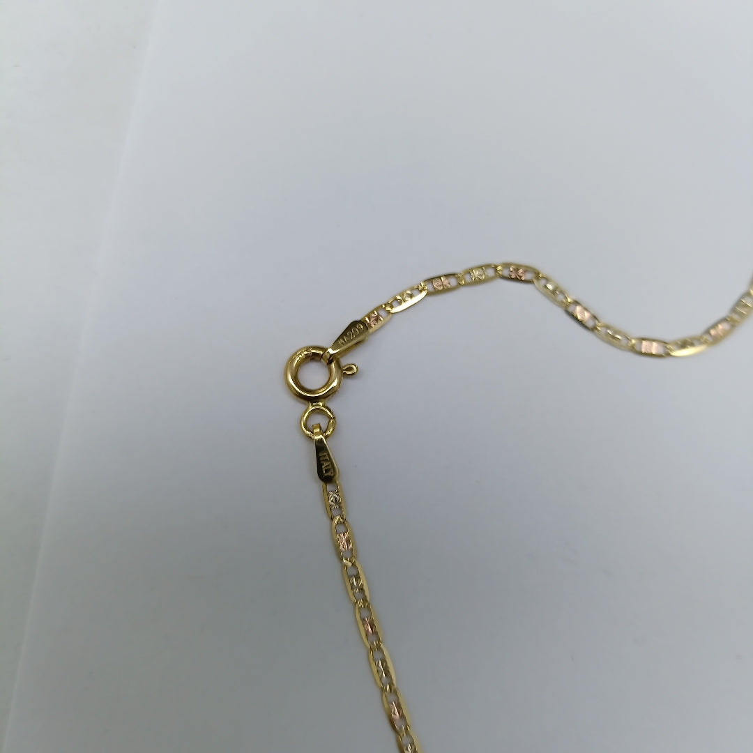 CADENA ORO 14 K 2.8 GRMS (SEMINUEVO)