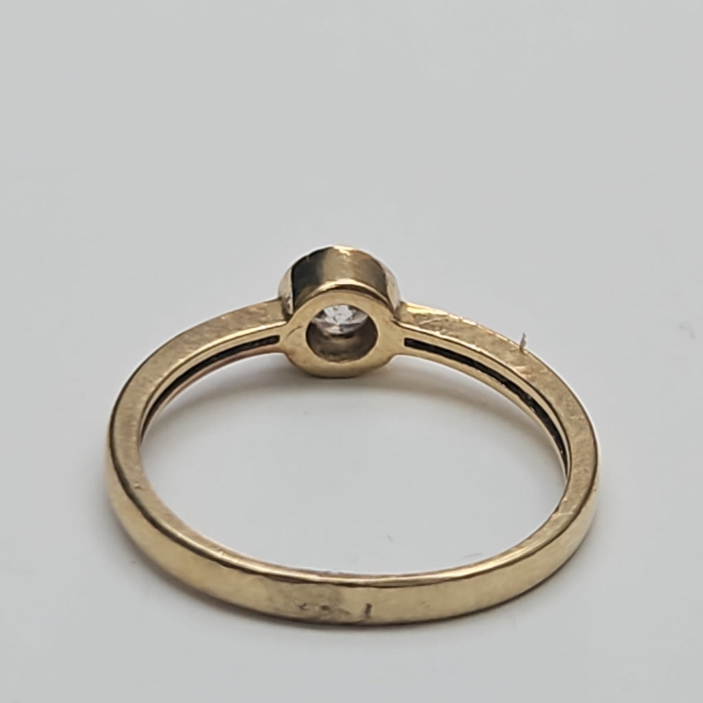 ANILLO ORO 10 K 1.4 GRMS (SEMINUEVO)